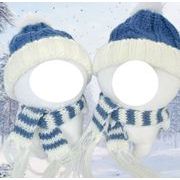 帽子&マフラー   13cm  綿人形   ぬいぐるみ用服   着せ替え ミニドール  ドールハウス