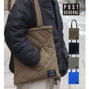 【POSTGENERAL】キルティッド スタンダードトート (4カラー) POST GENERAL / ポストジェネラル