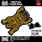 TIBETAN TIGER PINS　チベットタイガー ピンバッチ　お守り　虎　アメリカン雑貨　アジアン