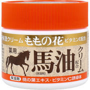 全身保湿クリーム ももの花 薬用 馬油配合クリーム 70g