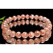 【１点物】アルーシャ産 レピドクロサイトインフェルドスパー 7mm ブレスレット _MA7937