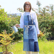 ユーズドデニム パッチワーク エプロン[西海岸カリフォルニアジーンズカジュアル25AW]