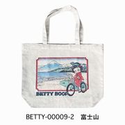 ■2025AW　新作■　BETTY BOOP　トートバッグ　浮世絵　富士山
