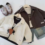 新入荷　子供服　ベビー服　キッズ　ジャケット　無地　シンプル　男の子　アウター　DC