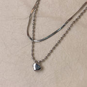 ネックレス　レディース　INS　韓国ファッション　デザイン　ハート