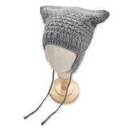 アクリルボンネット猫耳2WAYフラップワッチ　22504