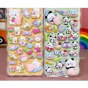 新入荷   エンボス ステッカー  シール  デコパーツ    DIY素材 貼り付けパーツ デコ素材