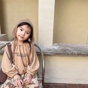 2025新作韓国子供服 ベビー服  キッズ女の子長袖トップス  2色 80cm-130cm