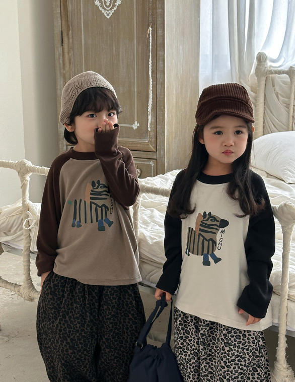 【2025秋新作】韓国風 子供服★パーカー★トップス★長袖★Tシャツ 80-140cm 2色