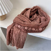 レディース マフラー ひざ掛け 肩掛け　秋冬 おしゃれ ショール ロング スカーフ 大判ストール  5色