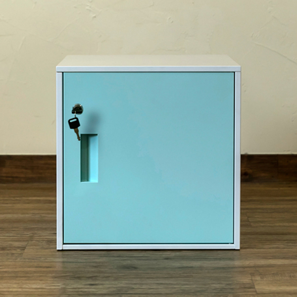 受け継がれる意思 【3box】テープ付き キューブBOX 鍵付きロッカー BK/BL/RD/WH/YE | 卸売・ 問屋