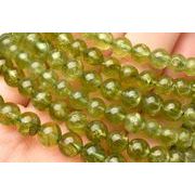太陽の石◇透明感 ペリドット 5.5mm ブレスレット 1個売り _B1515-55