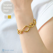 ブレスレット ブレス ビッグチェーン サージカルステンレス ニッケルフリー 18.5+2cm【国内即納】