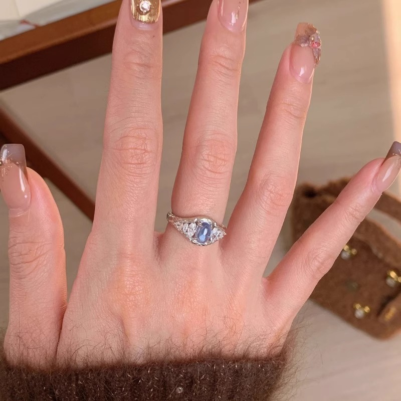 925シルバー リング アクセサリー 指輪 キラキラ ハンドメイド