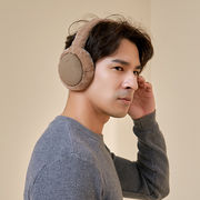 新作 厚手プラッシュイヤーマフ（男性・学生 冬季保温 折りたたみ） 4色