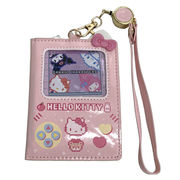 サンリオ クリア 窓付き パスケース サブカル ハローキティ ピンク【小ロット販売】