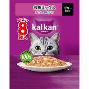 [マースジャパンリミテッド]カルカンパウチ魚M鮪･鰹･たい60g×8