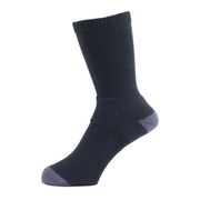 日本製 ASHITOMO WORKING SOCKS 長靴専用ソックス 先丸クルー25-27cm1足組M ダークブラウン SWNC118M