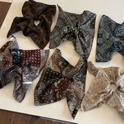 シュシュ　ヘアアクセサリー　韓国ファッション