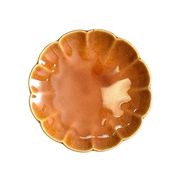 ブラウン丸りんか小皿 和食器 松花堂 日本製 美濃焼 おしゃれ モダン