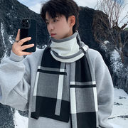 秋冬新作☆人気☆メンズ☆おしゃれ☆暖かい☆マフラー☆ストール☆  3色