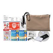 防災セット 1人用 サコッシュ・防災セット E-CMBS-50