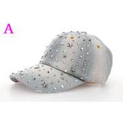 ヒップポップ帽 ダンス帽 パーティー帽 レディース帽 デニム帽 ステージハット 舞台帽子 演出帽子