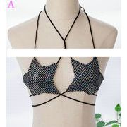 ヒップホップチョッキ ダンスウェア ステージ HIPHOP 舞台衣装 ホルターストラップチョッキ ブラジャー