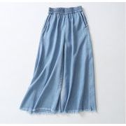 デニムパンツ ジーンズ 薄いパンツ レトロ デニムパンツ レディースパンツ ゆったりパンツ 大きいサイズ