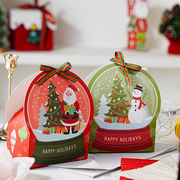 Christmas限定 DIY包装資料 ギフトボックス ラッピングボックス 紙箱 merry christmas Xmas