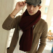 秋冬新作☆人気☆メンズ☆おしゃれ☆防寒     厚手☆保温マフラー☆ストール☆  10色