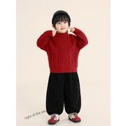 2025新作韓国子供服 ベビー服  キッズ男の子ニットトップス 90cm-140cm