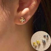 十字架ピアス クロス  S925 シルバーアクセサリー アレルギー対応 大人かわいい おしゃれ 上品