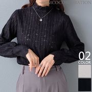 再入荷！【2025新作商品♪】レースハイネックトップス