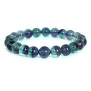 フローライト ハイクオリティー １点もの ブレスレット 数珠