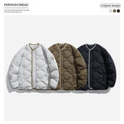 メンズファッション ダウンジャケット 男女兼用 カジュアル アウター  秋冬 2025新作★全3色