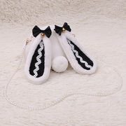 ショルダーバッグ ぬいぐるみ うさぎ ロリータ ゆめかわいい 斜めがけ ふわふわ ラビット 人形 バッグ 萌え