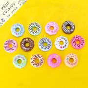 ドーナツ スイーツ デザート チョコレート いちご デコパーツ DIYパーツ 手芸 ハンドメイド ドールハウス