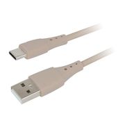 タイプCケーブル 1m ストレートタイプ モカ 92165