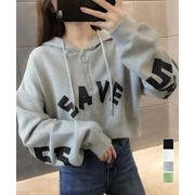 【日本倉庫即納】 フード付きパーカーハーフジップフーディー