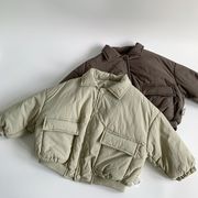 子供用冬服 パフジャケット キッズコート 綿入りコート韓国風大人気LF