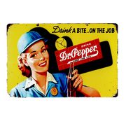 サインボード　メタルサイン　A4　アメリカン雑貨　ブリキ　ティン　看板　ドリンク　コーラ