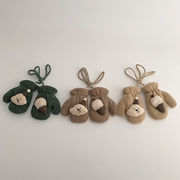 子供手袋　16*11CM　ミトン　首掛け　アイスクリーム　韓国キッズハット