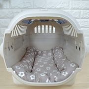 【FIOLY】犬猫用 クレートマット S/Mサイズ｜キャリー・おでかけにも便利