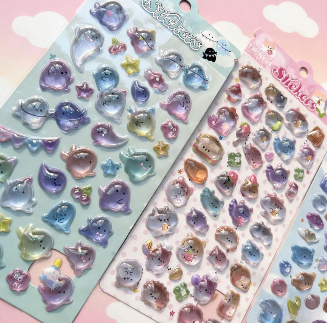 シール 立体シール  DIY ステッカー 3Dシール 装飾シール 精美 ク リスタルの質感