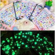 知育文具　手帳素材装飾　ぷくぷく立体泡シール　携帯装飾品　3Dエポキシステッカー