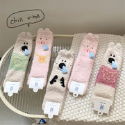 2026 新作レディースソックス 韓国風かわいいミッドカフ・ロングソックス  5色