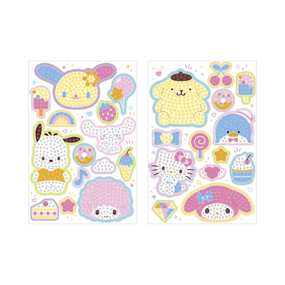 6月予定】 サンリオキャラクターズ ダイヤモンドアートシールキット