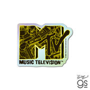 MTV ホログラムステッカー06 ロゴ ミュージック 音楽 アメリカ スマホ コレクション gs 公式グッズ MTV-006