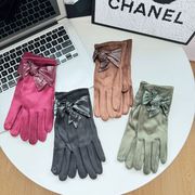 手袋　かわいい　レディース　秋冬　韓国ファッション　リボン